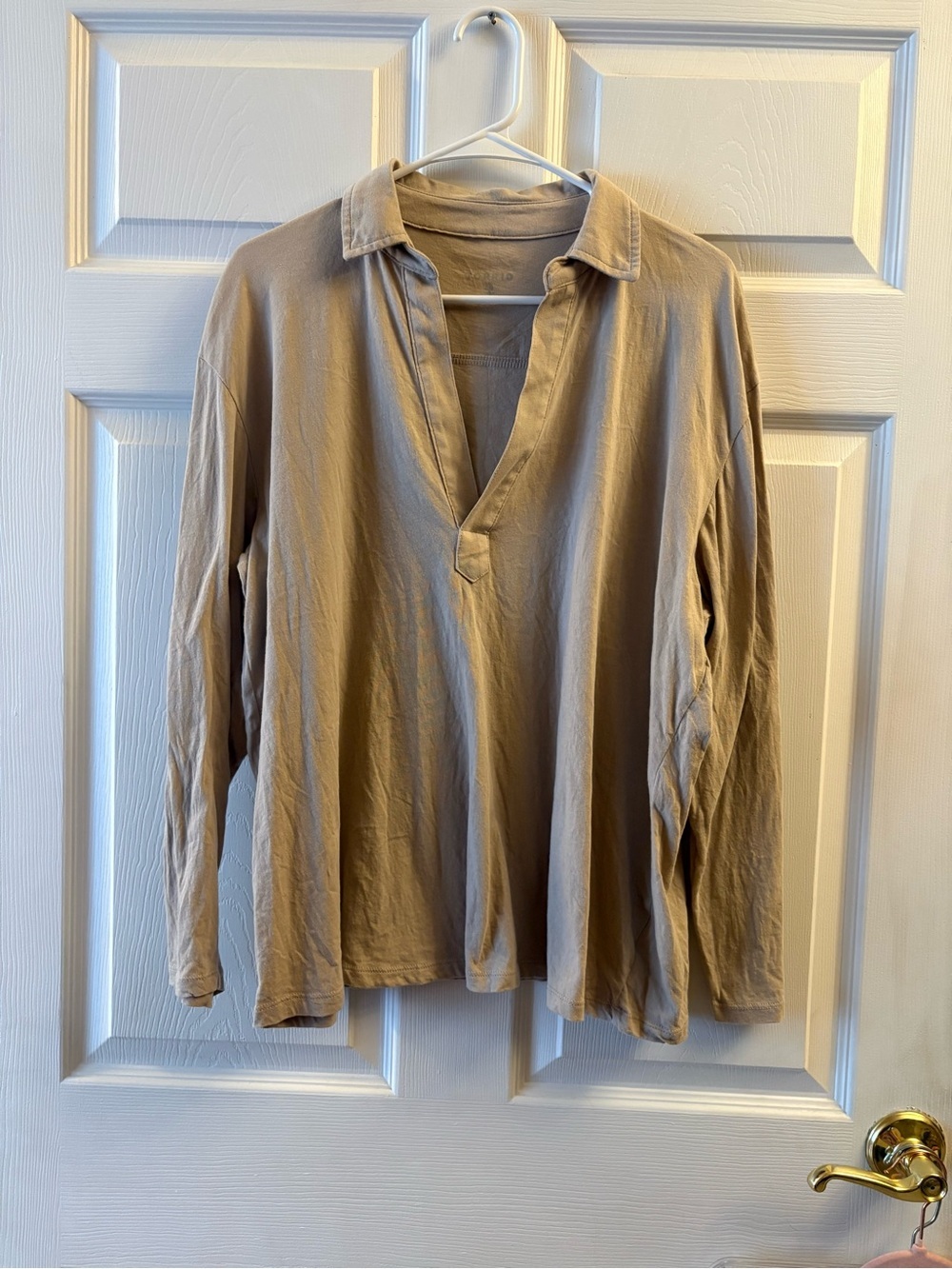 Torrid Neutral Beige Polo Tunic Size 00